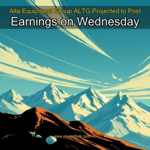 Read more about the article Alta Equipment Group  ALTG  Projected to Post Earnings on Wednesday