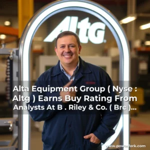 Read more about the article Alta Equipment Group ( Nyse : Altg ) Earns Buy Rating From Analysts At B . Riley & Co. ( Brc ) And B.