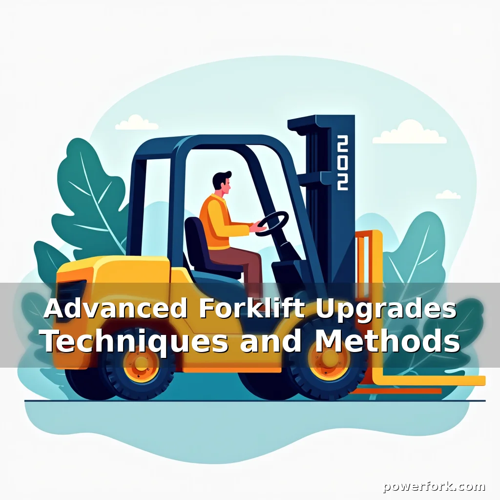Read more about the article Advanced Forklift Upgrades Techniques and Methods