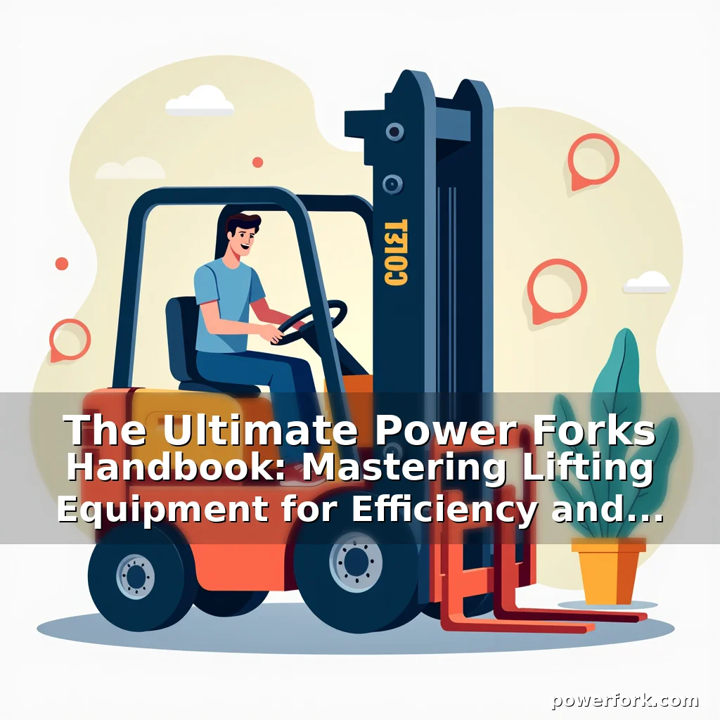 You are currently viewing The Ultimate Power Forks Handbook: Mastering Lifting Equipment for Efficiency and Safety