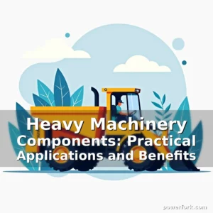 Read more about the article Heavy Machinery Components: Practical Applications and Benefits