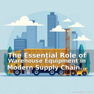 Read more about the article The Essential Role of Warehouse Equipment in Modern Supply Chain Operations