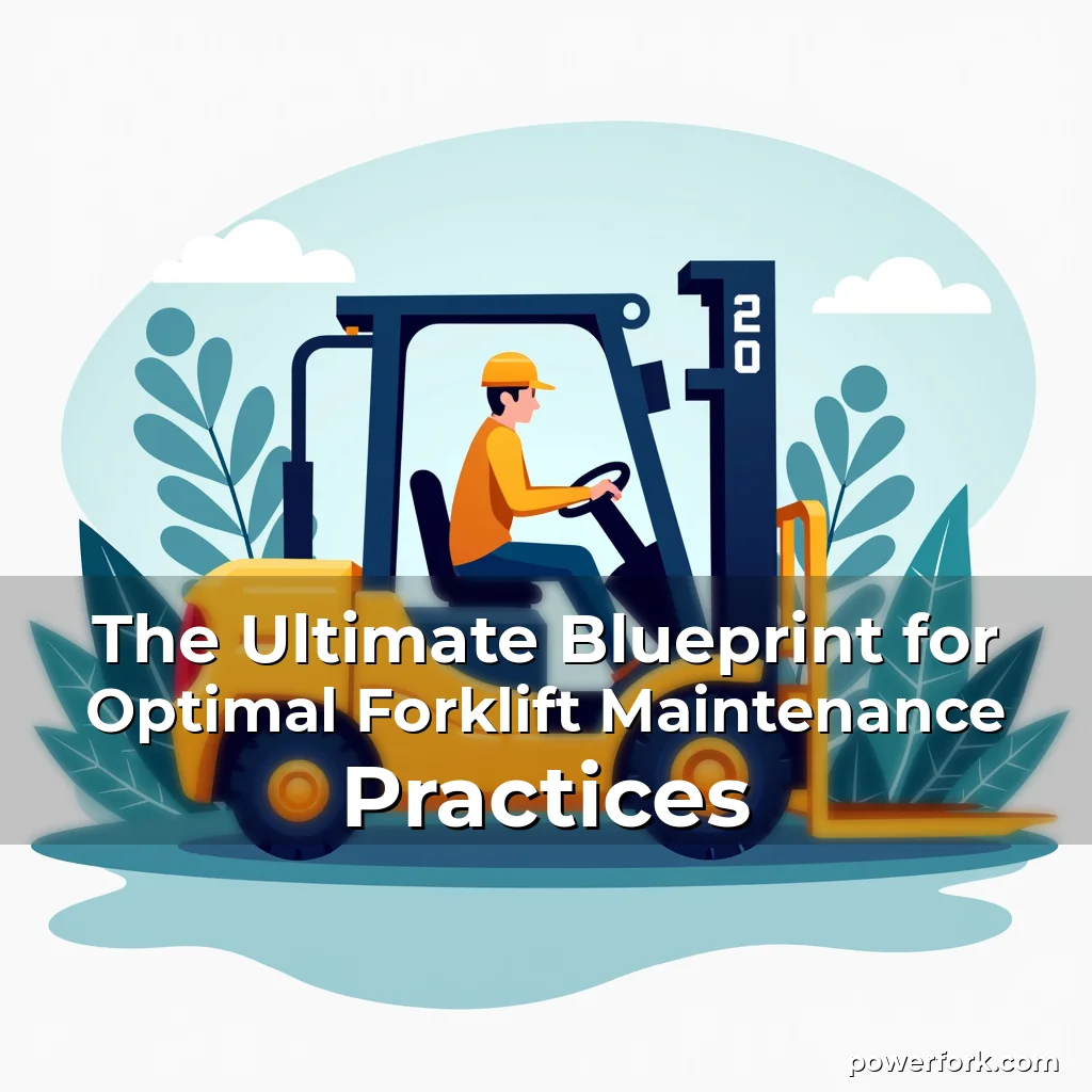 Read more about the article The Ultimate Blueprint for Optimal Forklift Maintenance Practices