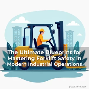 Read more about the article The Ultimate Blueprint for Mastering Forklift Safety in Modern Industrial Operations