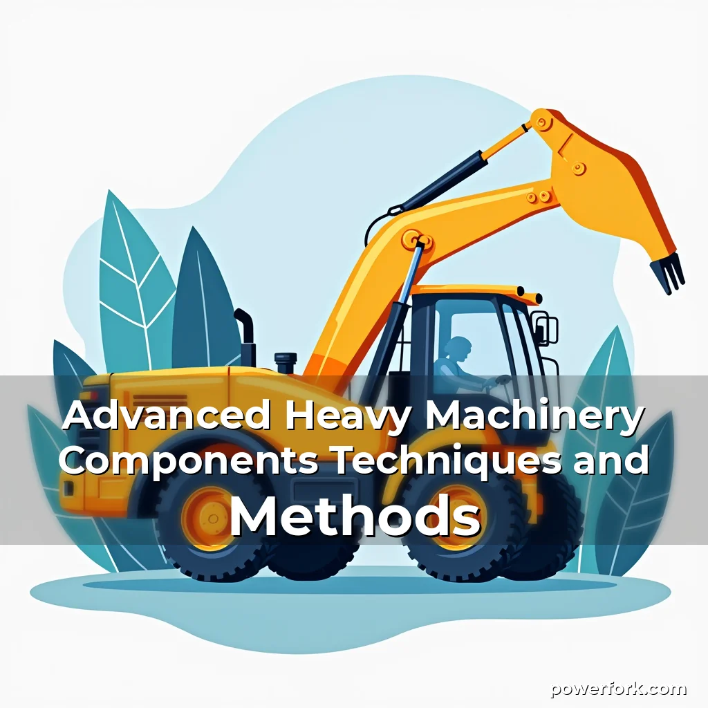 Read more about the article Advanced Heavy Machinery Components Techniques and Methods