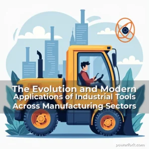 Read more about the article The Evolution and Modern Applications of Industrial Tools Across Manufacturing Sectors