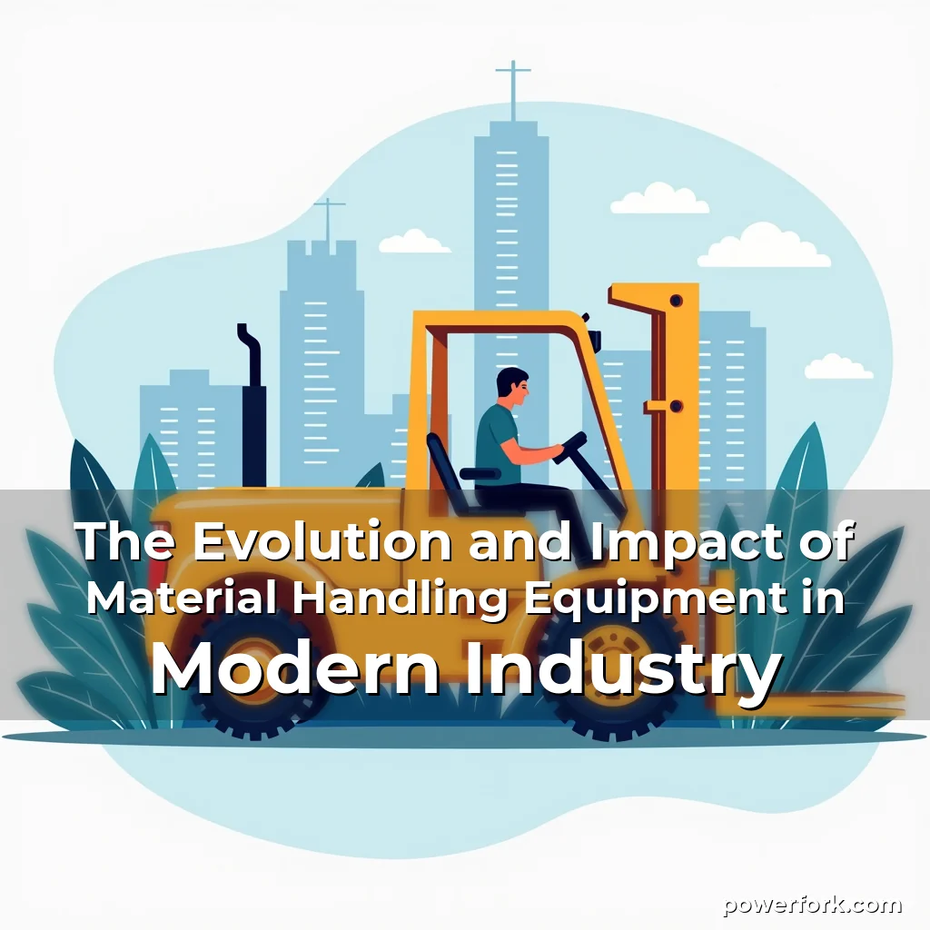 Read more about the article The Evolution and Impact of Material Handling Equipment in Modern Industry