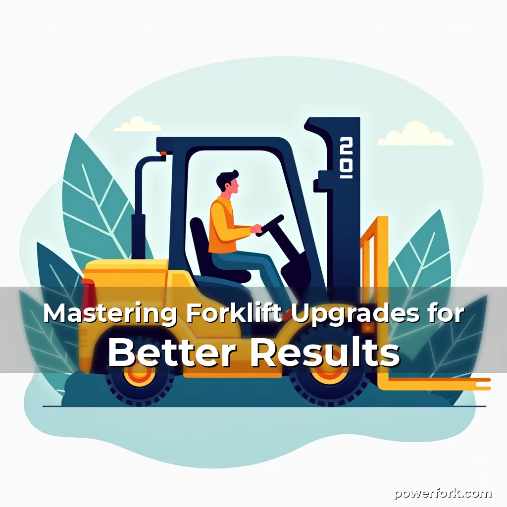 Read more about the article Mastering Forklift Upgrades for Better Results