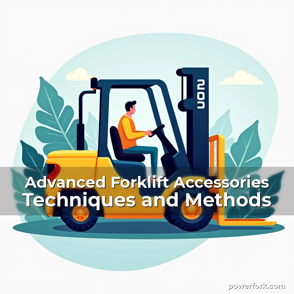 Read more about the article Advanced Forklift Accessories Techniques and Methods